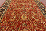 9 X 13 Peshawar Hand Knotted Area Rug - Golden Nile