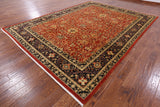 9 X 13 Peshawar Hand Knotted Area Rug - Golden Nile