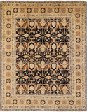 Peshawar Handmade Wool Area Rug - 9' 2" X 11' 7" - Golden Nile