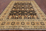 Peshawar Handmade Wool Area Rug - 9' 2" X 11' 7" - Golden Nile