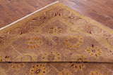 Chobi Peshawar Hand Knotted Rug - 8' 2" X 10' 1" - Golden Nile