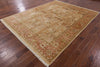 Peshawar Hand Knotted Wool Rug - 8' 1" X 10' 4" - Golden Nile
