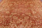 Peshawar Hand Knotted Wool Rug - 9' 0" X 11' 3" - Golden Nile