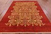 Persian Ziegler Hand Knotted Wool Rug - 8' 1" X 10' 3" - Golden Nile