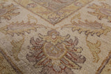 Grey Peshawar Hand Knotted Wool Area Rug - 8' 1" X 10' 1" - Golden Nile