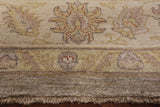 Grey Peshawar Hand Knotted Wool Area Rug - 8' 1" X 10' 1" - Golden Nile