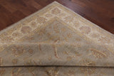 Grey Peshawar Hand Knotted Wool Area Rug - 8' 1" X 10' 1" - Golden Nile