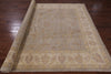 Peshawar Hand Knotted Wool Area Rug - 8' 1" X 10' 1" - Golden Nile