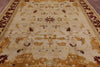 Oriental Chobi Peshawar Wool Area Rug - 9' 3" X 12' 1" - Golden Nile