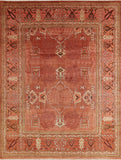 Handmade Traditional Peshawar Area Rug 9 X 12 - Golden Nile