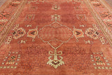 Handmade Traditional Peshawar Area Rug 9 X 12 - Golden Nile