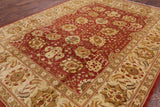 Peshawar Handmade Wool Area Rug - 9' 1" X 12' 0" - Golden Nile