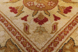 Peshawar Handmade Wool Area Rug - 9' 1" X 12' 0" - Golden Nile