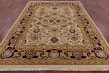 Traditional Chobi Peshawar Area Rug - 8' 1" X 10' 1" - Golden Nile