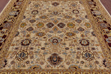 Traditional Chobi Peshawar Area Rug - 8' 1" X 10' 1" - Golden Nile