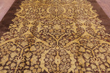 Peshawar Oriental Handmade Wool Area Rug - 8' 1" X 10' 1" - Golden Nile