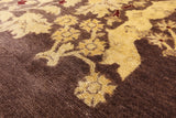 Peshawar Oriental Handmade Wool Area Rug - 8' 1" X 10' 1" - Golden Nile