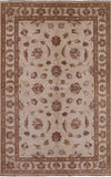 Peshawar Hand Knotted Area Rug - 6' 1 X 9' 6" - Golden Nile