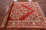 Oriental Floral Tabriz Handmade Area Rug - 5' 9" X 7' 10" - Golden Nile