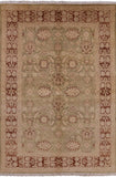 Peshawar Handmade Wool Area Rug - 6' 1" X 8' 10" - Golden Nile