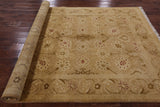 Chobi Peshawar Handmade Wool Area Rug - 6' 3" X 9' 3" - Golden Nile