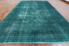 10 X 13 Overdyed Oriental Wool Area Rug - Golden Nile