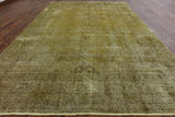 Persian Overdyed Handmade Wool Area Rug - 9' 4" X 12' 7" - Golden Nile