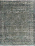 Persian Overdyed Handmade Wool Rug - 9' 6" X 12' 7" - Golden Nile