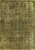 8 X 10 Oriental Overdyed Wool Area Rug - Golden Nile