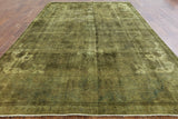 8 X 10 Oriental Overdyed Wool Area Rug - Golden Nile