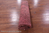 Pink Persian Overdyed Hand Knoted Wool Area Rug - 9' 6" X 12' 3" - Golden Nile