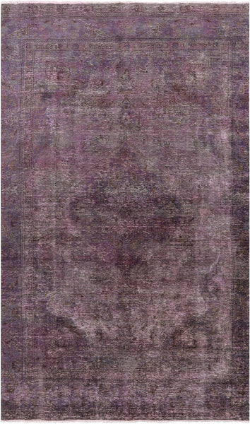 Persian Overdyed Handmade Wool Area Rug - 5' 9" X 10' 3" - Golden Nile