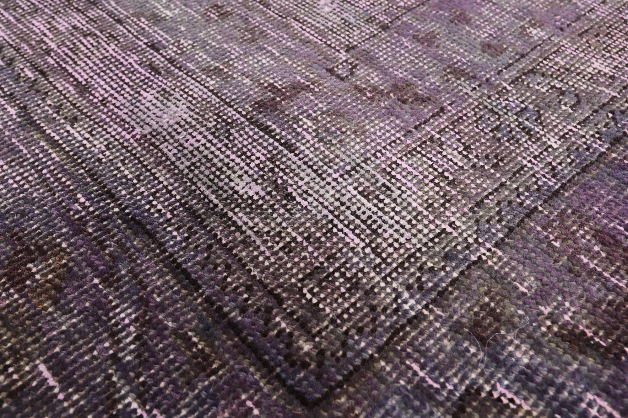 Persian Overdyed Handmade Wool Area Rug - 5' 9" X 10' 3" - Golden Nile