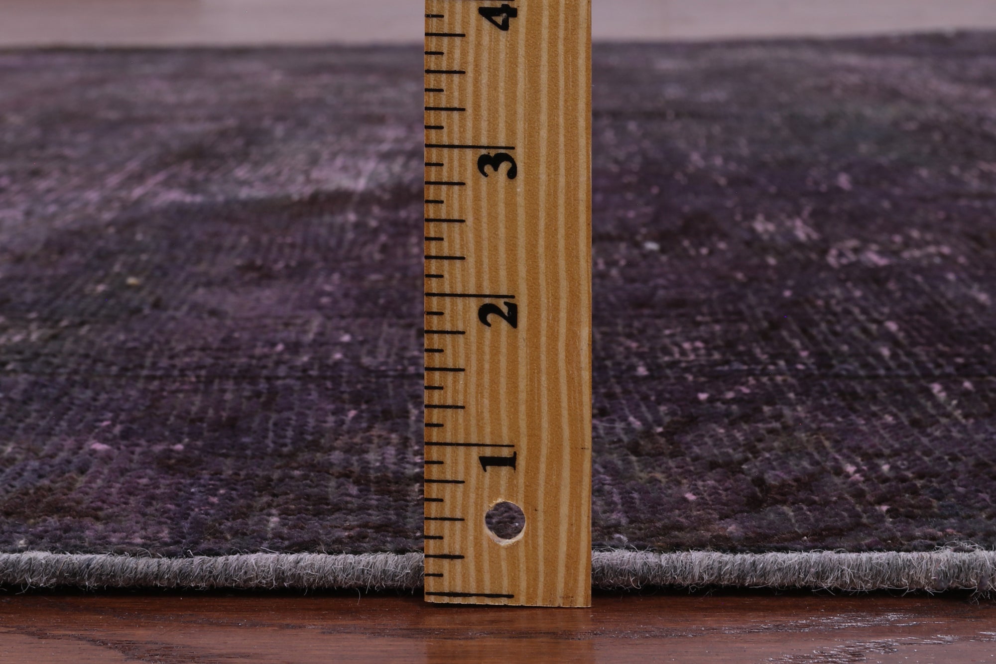 Persian Overdyed Handmade Wool Area Rug - 5' 9" X 10' 3" - Golden Nile