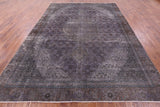 Persian Overdyed Handmade Wool Rug - 9' 0" X 12' 1" - Golden Nile