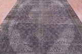 Persian Overdyed Handmade Wool Rug - 9' 0" X 12' 1" - Golden Nile