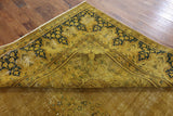 11 X 16 Tabriz Design Traditional Overdyed Area Rug - Golden Nile