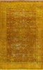 8 X 12 Traditional Oriental Overdyed Area Rug - Golden Nile