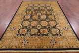 Peshawar Hand Knotted Area Rug - 6' 2" X 8' 10" - Golden Nile