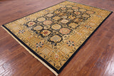 Peshawar Hand Knotted Area Rug - 6' 2" X 8' 10" - Golden Nile