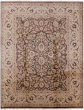 Peshawar Handmade Wool Area Rug - 8' 0" X 10' 3" - Golden Nile