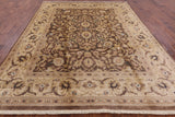 Peshawar Handmade Wool Area Rug - 8' 0" X 10' 3" - Golden Nile