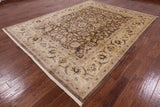 Peshawar Handmade Wool Area Rug - 8' 0" X 10' 3" - Golden Nile