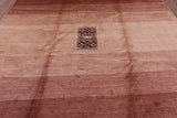 Persian Gabbeh Hand Knotted Wool Rug - 8' 3" X 10' 1" - Golden Nile