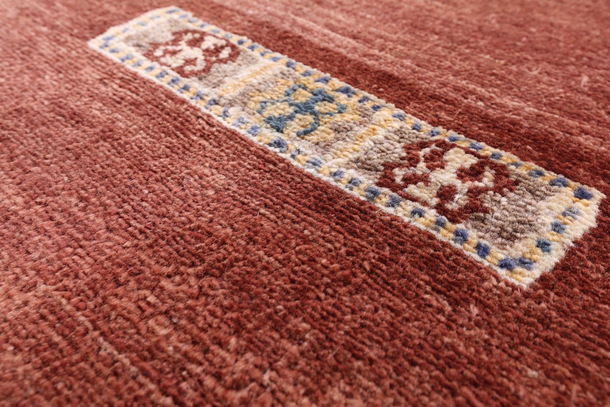 Persian Gabbeh Hand Knotted Wool Rug - 8' 3" X 10' 1" - Golden Nile