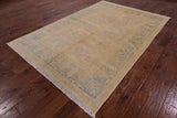 Peshawar Hand Knotted Wool Area Rug - 6' 2" X 9' 2" - Golden Nile