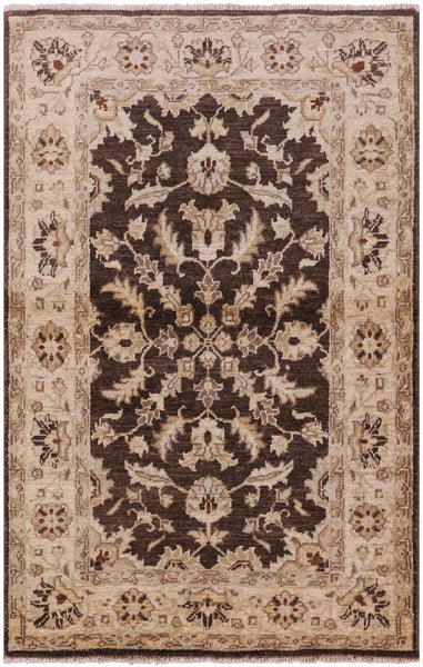 Traditional Hand Knotted Peshawar Oriental Area Rug 3 X 5 - Golden Nile