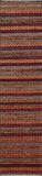 Multi-Color Gabbeh Oriental Wool Runner 3 X 11 - Golden Nile