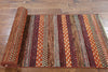 Multi-Color Gabbeh Oriental Wool Runner 3 X 11 - Golden Nile