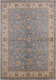 Peshawar Hand Knotted Wool Rug - 5' 10" X 8' - Golden Nile